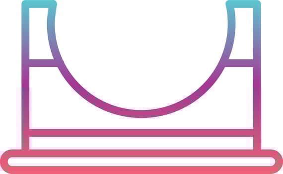 Skate Park Vector Icon