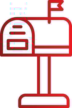Mailbox Vector Icon