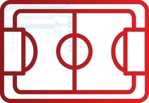 Soccer Field Vector Icon