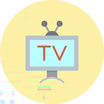 Television Vector Icon