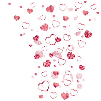 Valentine Glitter Heart png