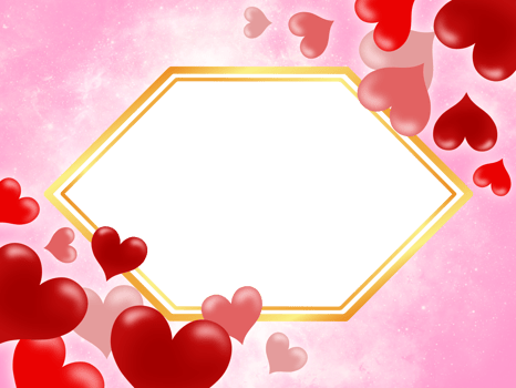 Valentine Frame Background png