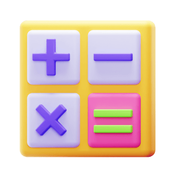 3D Render Calculator Icon png