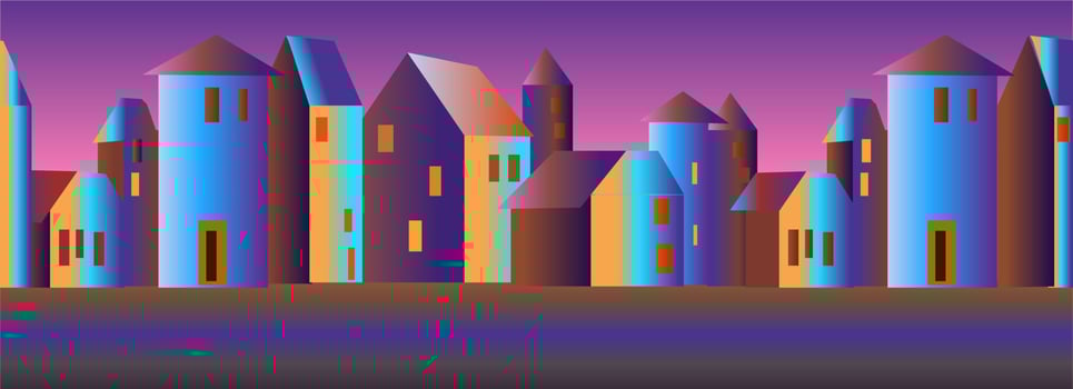 City Game Background vector