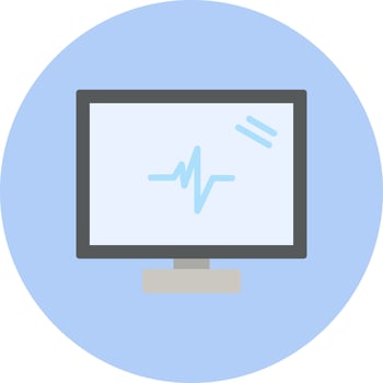 Monitor Vector Icon