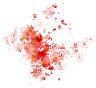 watercolor splatter red png