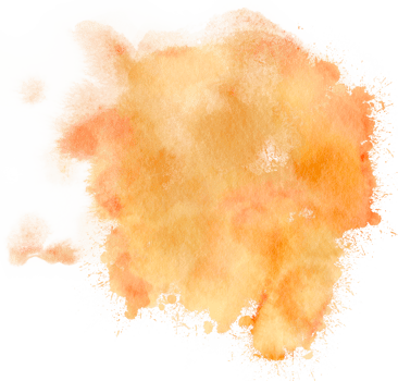 watercolor orange stain png