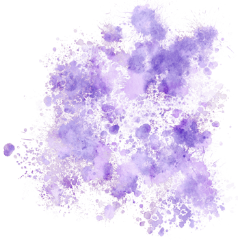 watercolor splatter purple png