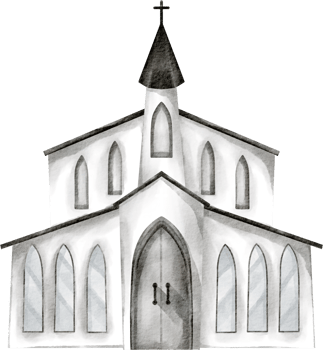 watercolor church clip art building png