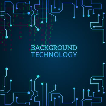 abstract background technology circuit concept artificial intelligence vector