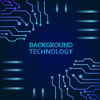 abstract background technology circuit concept artificial intelligence vector