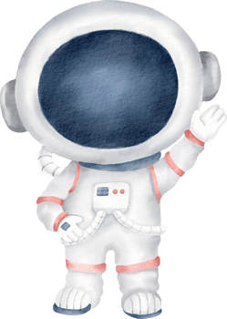 watercolor astronaut clip art png