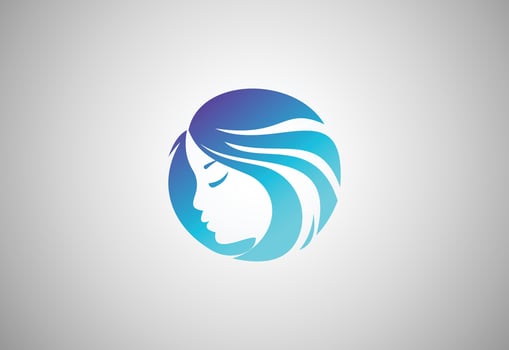 Beauty parlour, Skincare, Salon, Spa, Dermatology Clinic Flower Logo Design Vector design concept.