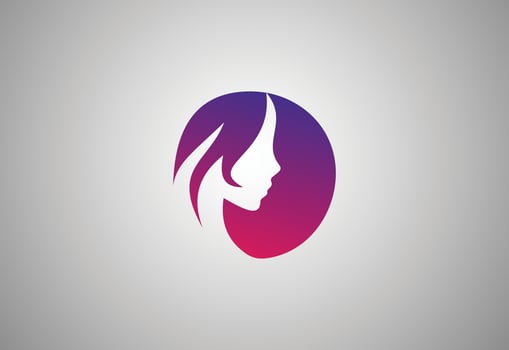 Beauty parlour, Skincare, Salon, Spa, Dermatology Clinic Flower Logo Design Vector design concept.