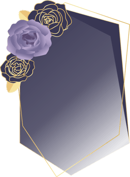 rose flower label png
