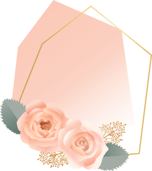 rose flower label png