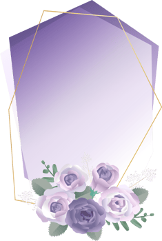 rose flower label png