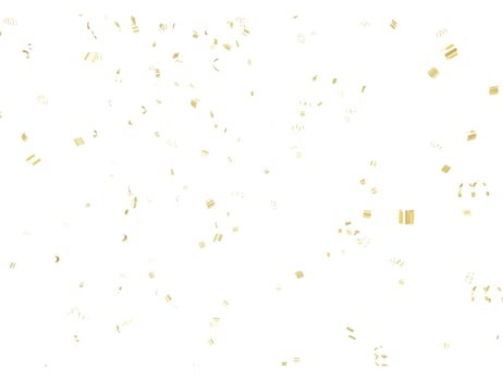 3d confetti party popper transparent background vector