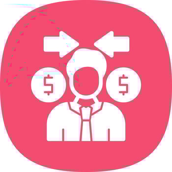 Broker Vector Icon Design