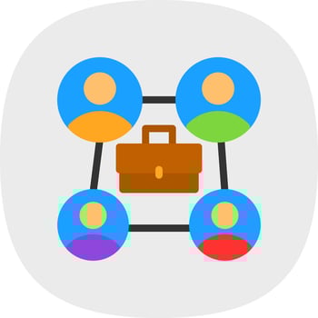 Job Rotation Vector Icon Design