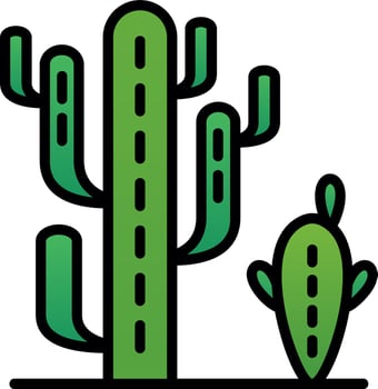 Cactus Vector Icon Design