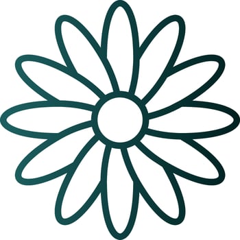 Calendula Vector Icon Design