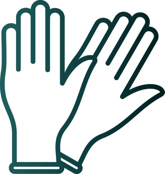 Gloves Vector Icon Design
