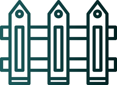 Fence Vector Icon Design