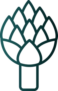 Artichoke Vector Icon Design
