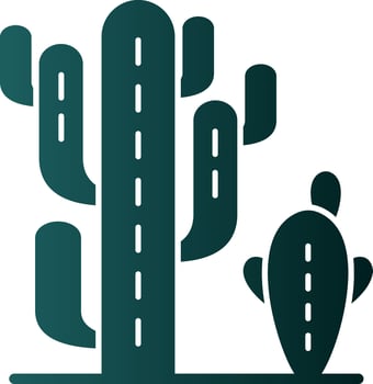 Cactus Vector Icon Design