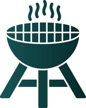 Grill Vector Icon Design