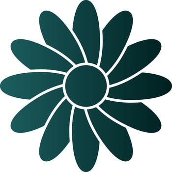 Calendula Vector Icon Design