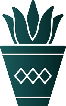 Aloe Vera Vector Icon Design