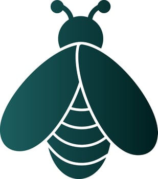 Bee Vector Icon Design