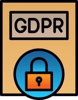 Gdpr Policy Vector Icon Design