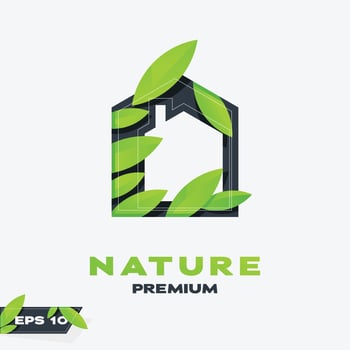 Property Nature Leaves Logo vector