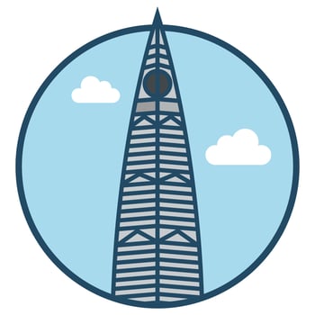 World famous building - Riyadh Saudi Arabia Capital vector