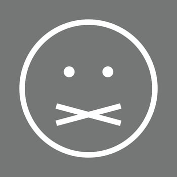 Mute Line Color Background Icon vector