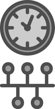 Timeline Vector Icon Design