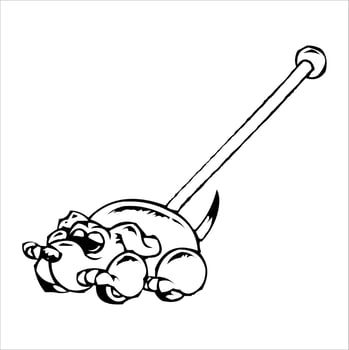 sketch drawing. sketch drawings for children to learn coloring. detailed line art shapes make it easy for children to learn to draw and color blank fields. vector