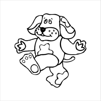 sketch drawing. sketch drawings for children to learn coloring. detailed line art shapes make it easy for children to learn to draw and color blank fields. vector