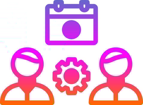Planning And Organization Vector Icon Design