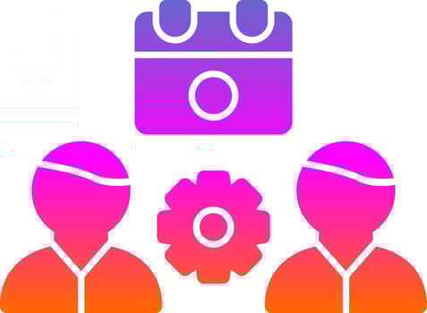 Planning And Organization Vector Icon Design