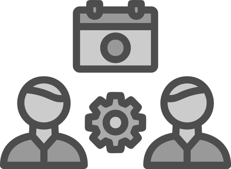 Planning And Organization Vector Icon Design