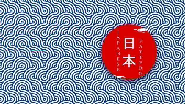 Vector japan background and pattern