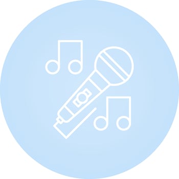 Karaoke Vector Icon
