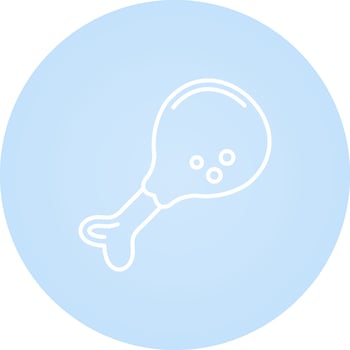 Leg Piece Vector Icon