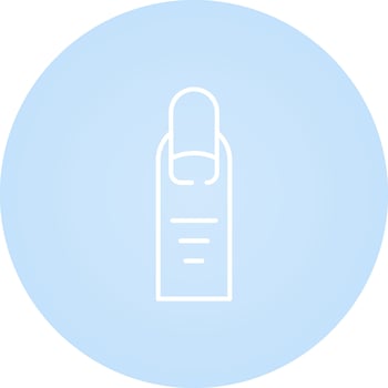 Nail Vector Icon