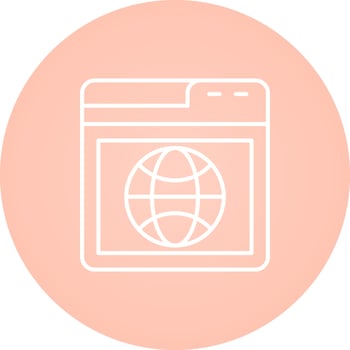 Web Browser Vector Icon