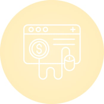 Pay Per Click Vector Icon